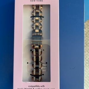 Kate Spade Apple Watch band Rose Gold Pave